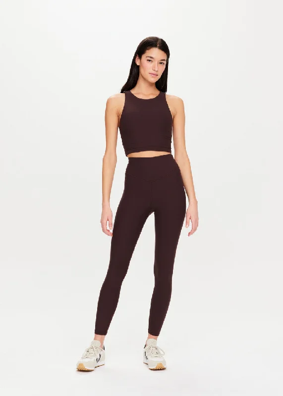 PEACHED JACINTA TANK- COLA strappy tank top