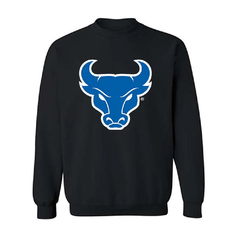 Buffalo - NCAA Women's Swimming & Diving : Alex Ericson - Crewneck Sweatshirt Hoodie with Slit Hem Functional Movement Buffalo - NCAA Women's Swimming & Diving : Alex Ericson - Crewneck Sweatshirt Hoodie with Slit Hem Functional Movement