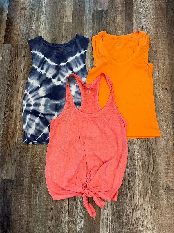 LOT of 3- Womens Casual Tank Tops size medium v-neck tank top