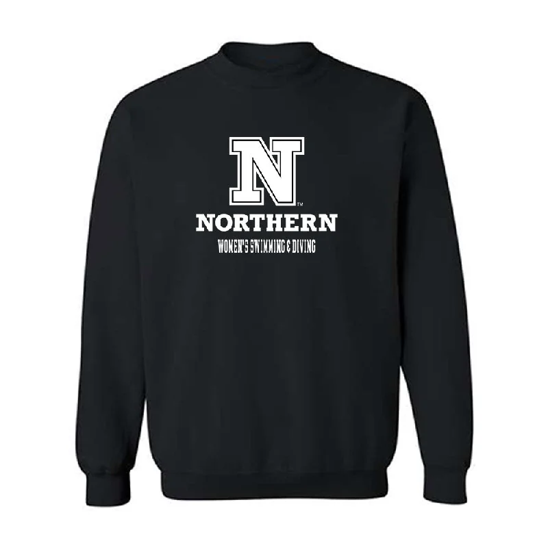 NSU - NCAA Women's Swimming & Diving : Lilly Grebner - Classic Shersey Crewneck Sweatshirt Hoodie with Turtle Neck Cozy Winter NSU - NCAA Women's Swimming & Diving : Lilly Grebner - Classic Shersey Crewneck Sweatshirt Hoodie with Turtle Neck Cozy Winter