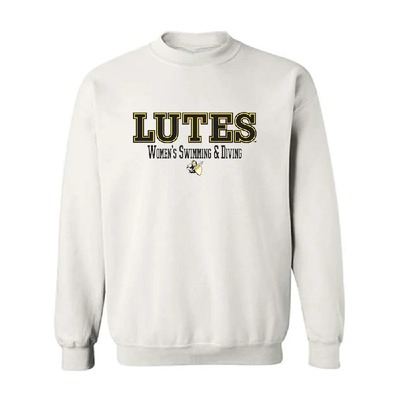 PLU - NCAA Women's Swimming & Diving : Jessica Lee - Classic Shersey Crewneck Sweatshirt Hoodie with Magnetic Closure Innovative Modern PLU - NCAA Women's Swimming & Diving : Jessica Lee - Classic Shersey Crewneck Sweatshirt Hoodie with Magnetic Closure Innovative Modern