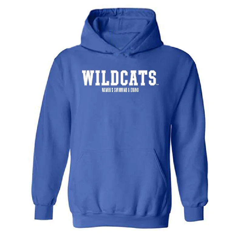 Kentucky - NCAA Women's Swimming & Diving : Torie Buerger - Classic Fashion Shersey Hooded Sweatshirt Hoodie with Stripes Bold Sporty Kentucky - NCAA Women's Swimming & Diving : Torie Buerger - Classic Fashion Shersey Hooded Sweatshirt Hoodie with Stripes Bold Sporty