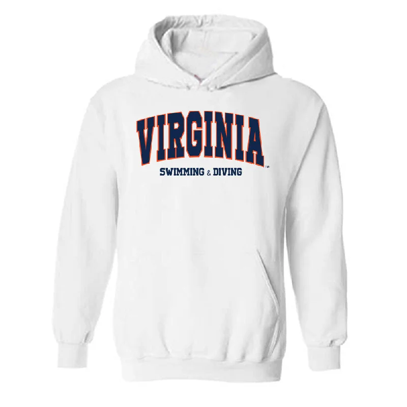 Virginia - NCAA Women's Swimming & Diving : Katie Christopherson - Classic Shersey Hooded Sweatshirt Hoodie with Full-Zip Functional Layering Virginia - NCAA Women's Swimming & Diving : Katie Christopherson - Classic Shersey Hooded Sweatshirt Hoodie with Full-Zip Functional Layering