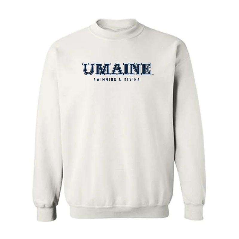 Maine - NCAA Women's Swimming & Diving : Amelia Habgood - Classic Fashion Shersey Crewneck Sweatshirt Hoodie with Zipper Versatile Modern Maine - NCAA Women's Swimming & Diving : Amelia Habgood - Classic Fashion Shersey Crewneck Sweatshirt Hoodie with Zipper Versatile Modern