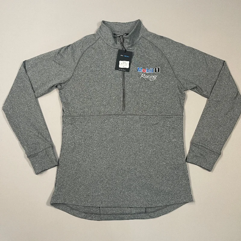MOBILE 1 RACING M1R Pegasus Pullover Top Women's Sz S Heather Charcoal (New) Cable Knit Chunky MOBILE 1 RACING M1R Pegasus Pullover Top Women's Sz S Heather Charcoal (New) Cable Knit Chunky