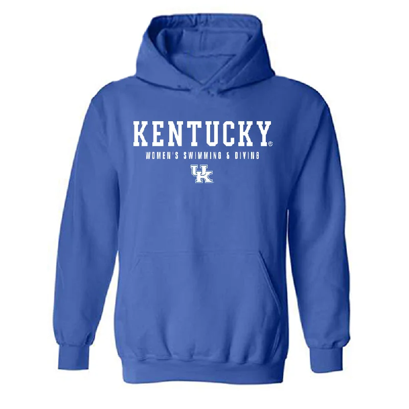 Kentucky - NCAA Women's Swimming & Diving : Torie Buerger - Generic Shersey Hooded Sweatshirt Hoodie with Fur Luxurious Winter Kentucky - NCAA Women's Swimming & Diving : Torie Buerger - Generic Shersey Hooded Sweatshirt Hoodie with Fur Luxurious Winter