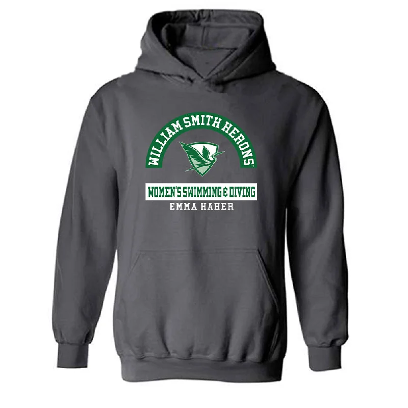 HWS - NCAA Women's Swimming & Diving : Emma Haher - Classic Fashion Shersey Hooded Sweatshirt Hoodie with Crew Neck Simple Timeless HWS - NCAA Women's Swimming & Diving : Emma Haher - Classic Fashion Shersey Hooded Sweatshirt Hoodie with Crew Neck Simple Timeless