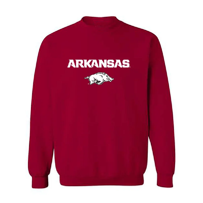 Arkansas - NCAA Women's Swimming & Diving : Kanah Pumphrey - Classic Shersey Crewneck Sweatshirt Hoodie with Drop Shoulder Relaxed Streetwear Arkansas - NCAA Women's Swimming & Diving : Kanah Pumphrey - Classic Shersey Crewneck Sweatshirt Hoodie with Drop Shoulder Relaxed Streetwear