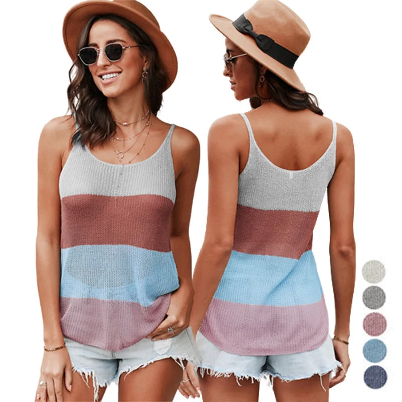 Hot Sale Casual Summer Athleisure Soft-touch Sleeveless Solid Knitted Women Tank Top lemon yellow tank Hot Sale Casual Summer Athleisure Soft-touch Sleeveless Solid Knitted Women Tank Top lemon yellow tank
