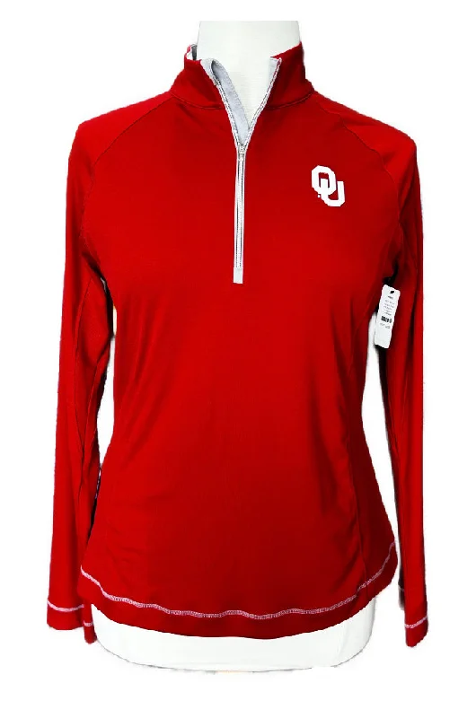 Cutter & Buck Black & White Striped Pullover w/ OU Logo Size XL Over Sleeve Pullover Cutter & Buck Black & White Striped Pullover w/ OU Logo Size XL Over Sleeve Pullover