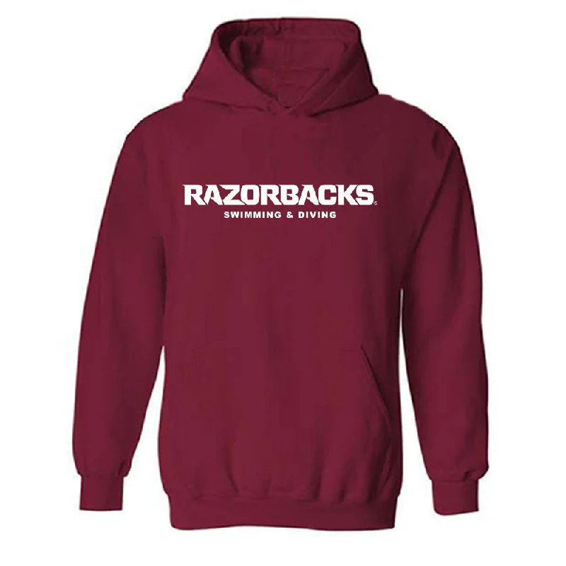 Arkansas - NCAA Women's Swimming & Diving : Kanah Pumphrey - Classic Shersey Hooded Sweatshirt Hoodie with Puffed Sleeves Voluminous Trendy Arkansas - NCAA Women's Swimming & Diving : Kanah Pumphrey - Classic Shersey Hooded Sweatshirt Hoodie with Puffed Sleeves Voluminous Trendy