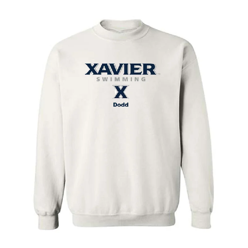 Xavier - NCAA Women's Swimming & Diving : Karlie Dodd - Classic Shersey Crewneck Sweatshirt Hoodie with Hood Adjustable Protection Xavier - NCAA Women's Swimming & Diving : Karlie Dodd - Classic Shersey Crewneck Sweatshirt Hoodie with Hood Adjustable Protection