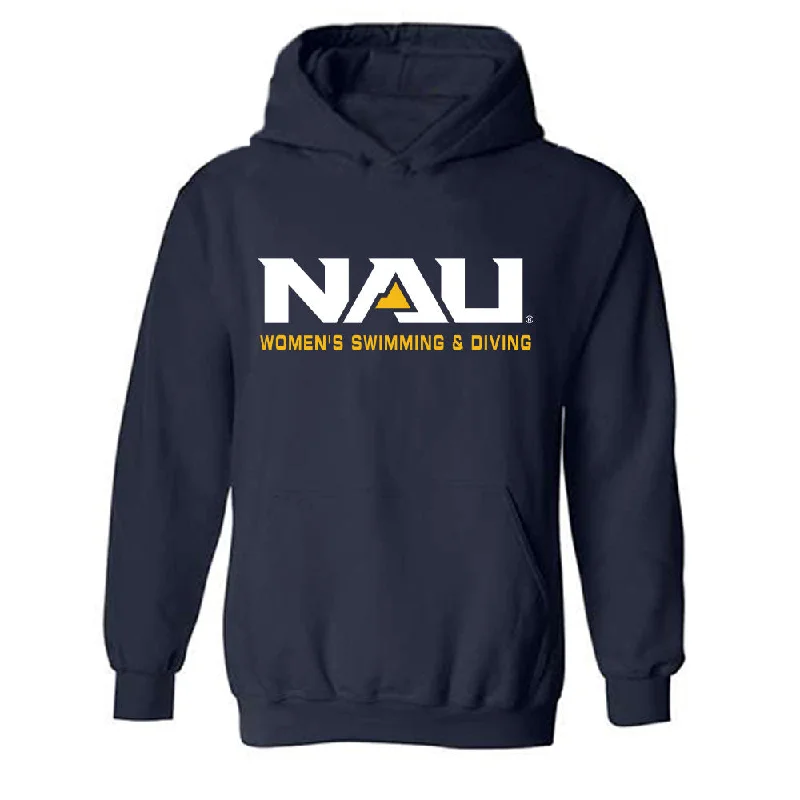 Northern Arizona - NCAA Women's Swimming & Diving : Bena Koehn - Classic Shersey Hooded Sweatshirt Hoodie with Camouflage Military Edgy Northern Arizona - NCAA Women's Swimming & Diving : Bena Koehn - Classic Shersey Hooded Sweatshirt Hoodie with Camouflage Military Edgy