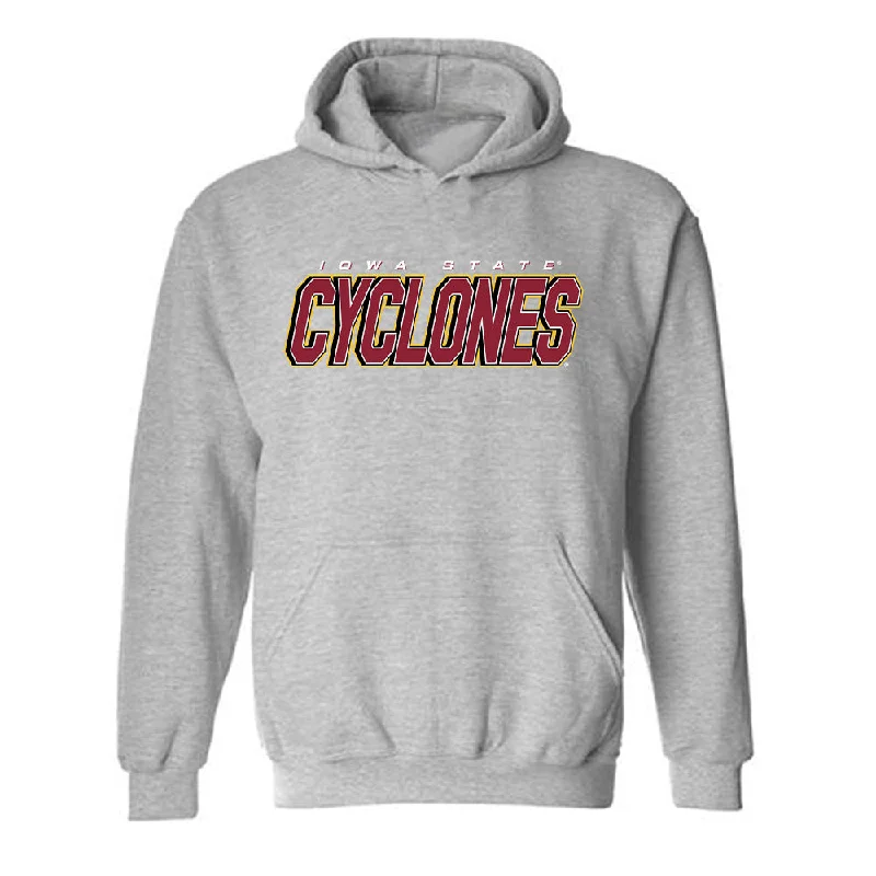 Iowa State - NCAA Women's Swimming & Diving : Anja Peck - Classic Shersey Hooded Sweatshirt Hoodie with Rolled Sleeves Casual Relaxed Iowa State - NCAA Women's Swimming & Diving : Anja Peck - Classic Shersey Hooded Sweatshirt Hoodie with Rolled Sleeves Casual Relaxed