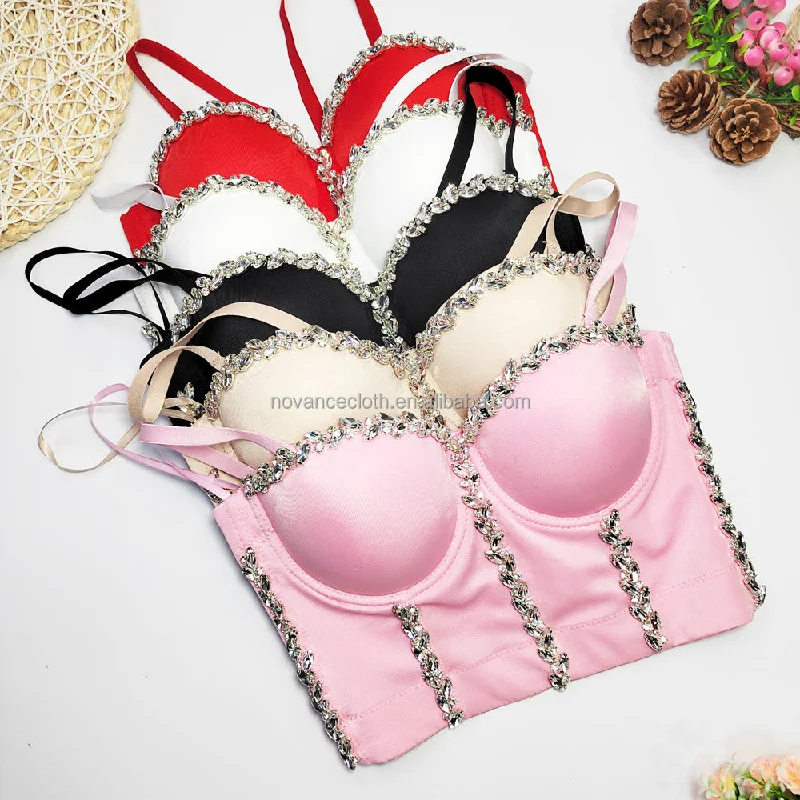 Novance 2022 Dropshipping Womens Clothing Diamond Chain Sling Wears Inside And Outside Plus Size Women'S Tank Tops Plus Size Bra pastel tank top Novance 2022 Dropshipping Womens Clothing Diamond Chain Sling Wears Inside And Outside Plus Size Women'S Tank Tops Plus Size Bra pastel tank top
