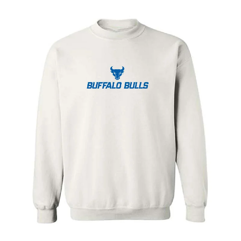 Buffalo - NCAA Women's Swimming & Diving : Alex Ericson - Crewneck Sweatshirt Hoodie with Elastic Waist Stretchable Comfortable Buffalo - NCAA Women's Swimming & Diving : Alex Ericson - Crewneck Sweatshirt Hoodie with Elastic Waist Stretchable Comfortable