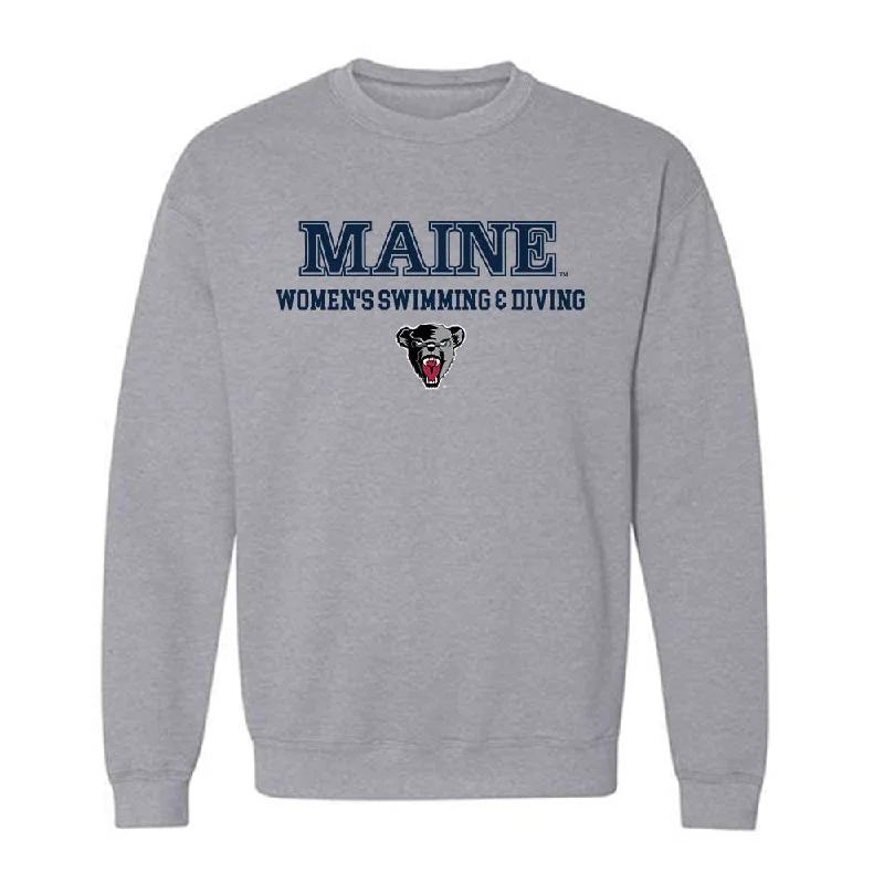 Maine - NCAA Women's Swimming & Diving : Amelia Habgood - Sports Shersey Crewneck Sweatshirt Hoodie with Drawcord Adjustable Secure Maine - NCAA Women's Swimming & Diving : Amelia Habgood - Sports Shersey Crewneck Sweatshirt Hoodie with Drawcord Adjustable Secure