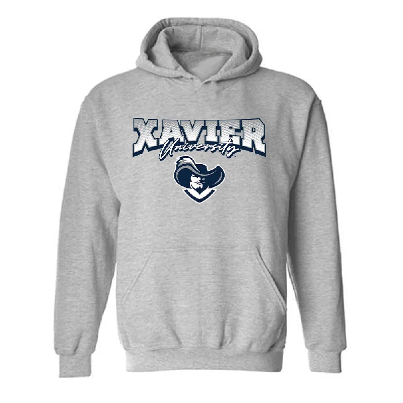 Xavier - NCAA Women's Swimming & Diving : Karlie Dodd - Classic Shersey Hooded Sweatshirt Zip Hoodie Drawstring Kangaroo Pocket Xavier - NCAA Women's Swimming & Diving : Karlie Dodd - Classic Shersey Hooded Sweatshirt Zip Hoodie Drawstring Kangaroo Pocket