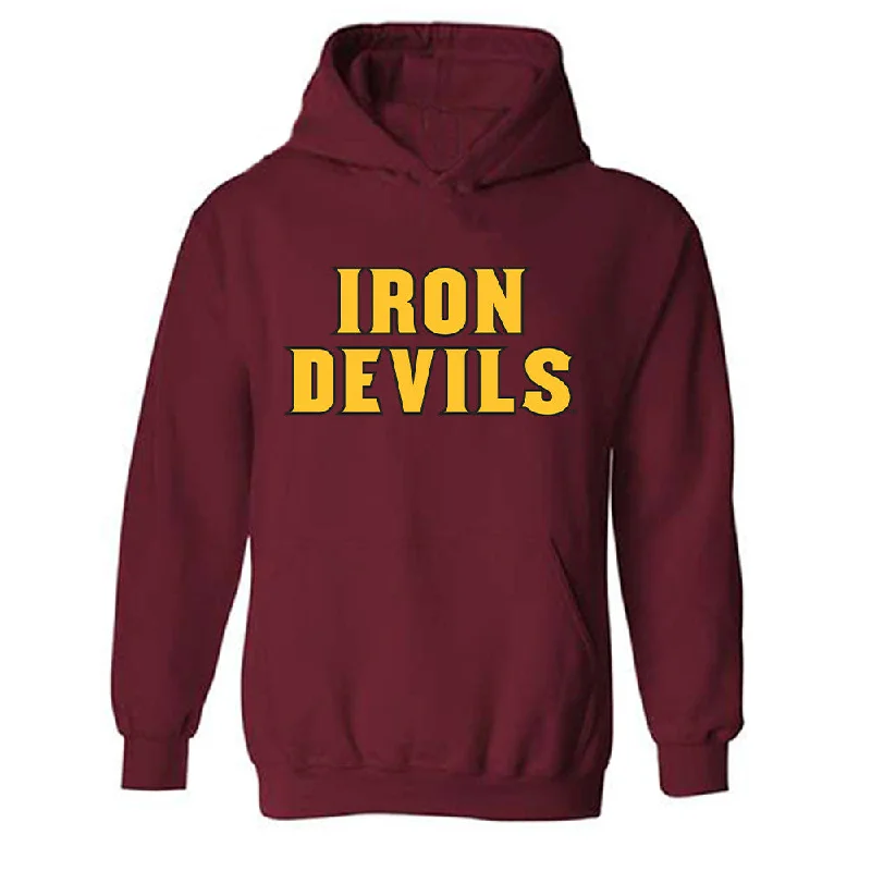 Arizona State - NCAA Women's Swimming & Diving : Amayah Wiley - Replica Shersey Hooded Sweatshirt Hoodie with Set-In Sleeves Structured Classic Arizona State - NCAA Women's Swimming & Diving : Amayah Wiley - Replica Shersey Hooded Sweatshirt Hoodie with Set-In Sleeves Structured Classic