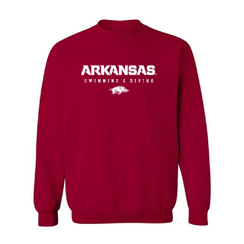 Arkansas - NCAA Women's Swimming & Diving : Kanah Pumphrey - Classic Shersey Crewneck Sweatshirt Hoodie with Batwing Sleeves Loose Dramatic Arkansas - NCAA Women's Swimming & Diving : Kanah Pumphrey - Classic Shersey Crewneck Sweatshirt Hoodie with Batwing Sleeves Loose Dramatic