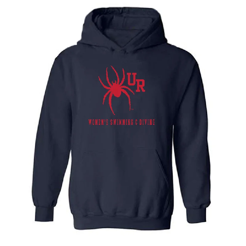 Richmond - NCAA Women's Swimming & Diving : Hannah Wieczorek - Hooded Sweatshirt Hoodie with Hem Patch Decorative Personalized Richmond - NCAA Women's Swimming & Diving : Hannah Wieczorek - Hooded Sweatshirt Hoodie with Hem Patch Decorative Personalized