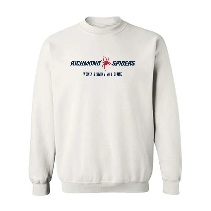 Richmond - NCAA Women's Swimming & Diving : Hannah Wieczorek - Crewneck Sweatshirt Hoodie with Hem Fringe Bohemian Relaxed Richmond - NCAA Women's Swimming & Diving : Hannah Wieczorek - Crewneck Sweatshirt Hoodie with Hem Fringe Bohemian Relaxed