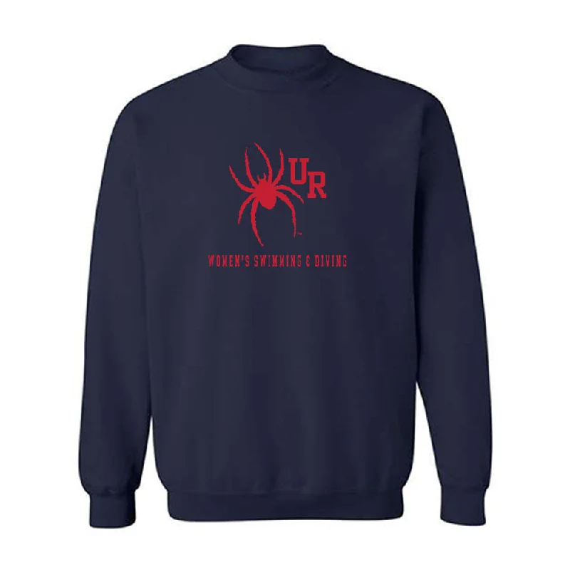 Richmond - NCAA Women's Swimming & Diving : Hannah Wieczorek - Crewneck Sweatshirt Hoodie with Hem Contrast Bold Stylish Richmond - NCAA Women's Swimming & Diving : Hannah Wieczorek - Crewneck Sweatshirt Hoodie with Hem Contrast Bold Stylish