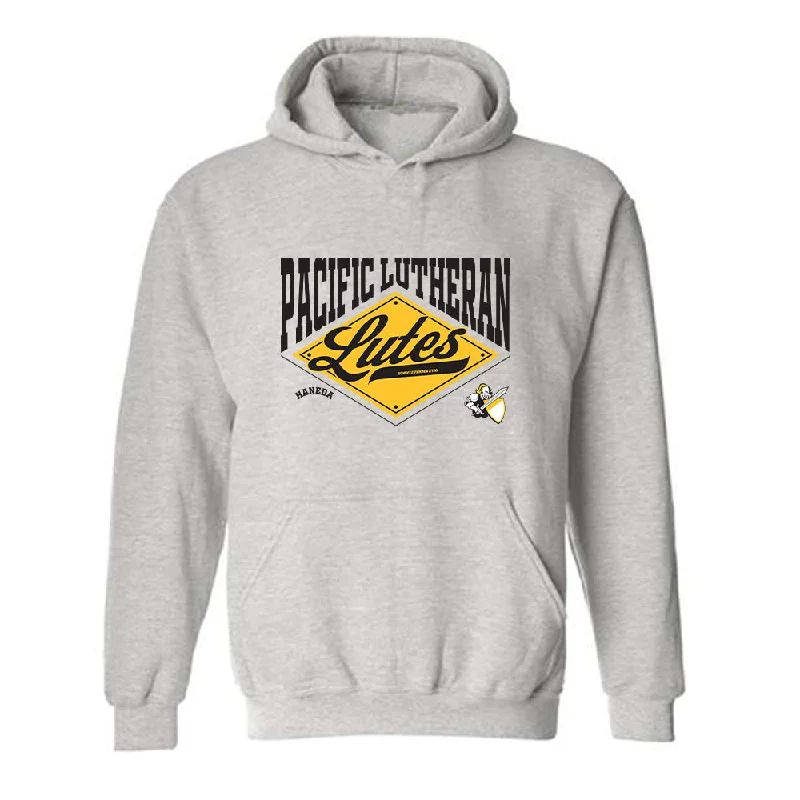 PLU - NCAA Women's Swimming & Diving : Anna Haneda - Classic Fashion Shersey Hooded Sweatshirt Hoodie with Hem Fringe Bohemian Relaxed PLU - NCAA Women's Swimming & Diving : Anna Haneda - Classic Fashion Shersey Hooded Sweatshirt Hoodie with Hem Fringe Bohemian Relaxed