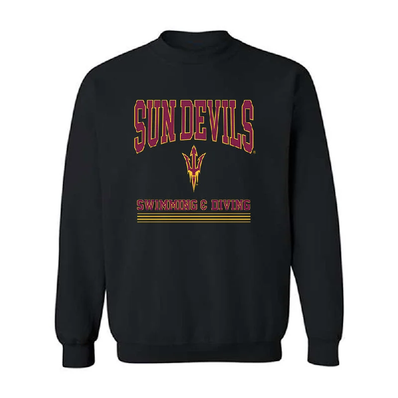 Arizona State - NCAA Women's Swimming & Diving : Amayah Wiley - Classic Fashion Shersey Crewneck Sweatshirt Hoodie with Turtle Neck Cozy Winter Arizona State - NCAA Women's Swimming & Diving : Amayah Wiley - Classic Fashion Shersey Crewneck Sweatshirt Hoodie with Turtle Neck Cozy Winter
