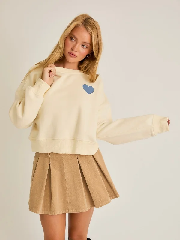 Love You To The Moon & Back Sweatshirt Hoodie with Oversized Fit Loose Comfortable
