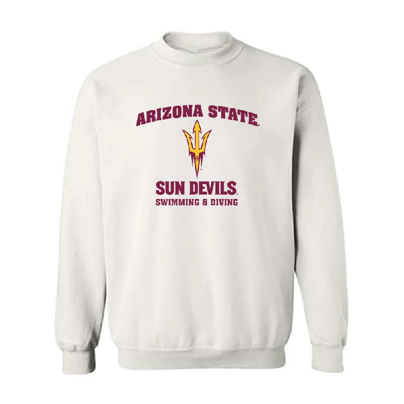 Arizona State - NCAA Women's Swimming & Diving : Amayah Wiley - Sports Shersey Crewneck Sweatshirt Hoodie with V-Neck Classic Versatile Arizona State - NCAA Women's Swimming & Diving : Amayah Wiley - Sports Shersey Crewneck Sweatshirt Hoodie with V-Neck Classic Versatile