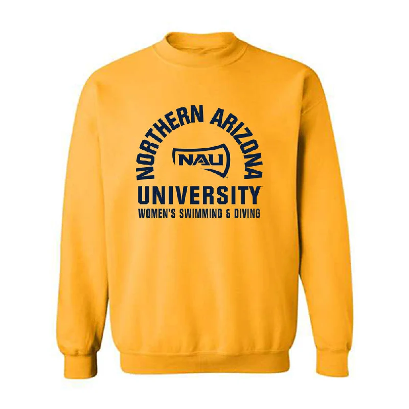 Northern Arizona - NCAA Women's Swimming & Diving : Jamie Dellwardt - Classic Shersey Crewneck Sweatshirt Hoodie with V-Neck Classic Versatile Northern Arizona - NCAA Women's Swimming & Diving : Jamie Dellwardt - Classic Shersey Crewneck Sweatshirt Hoodie with V-Neck Classic Versatile