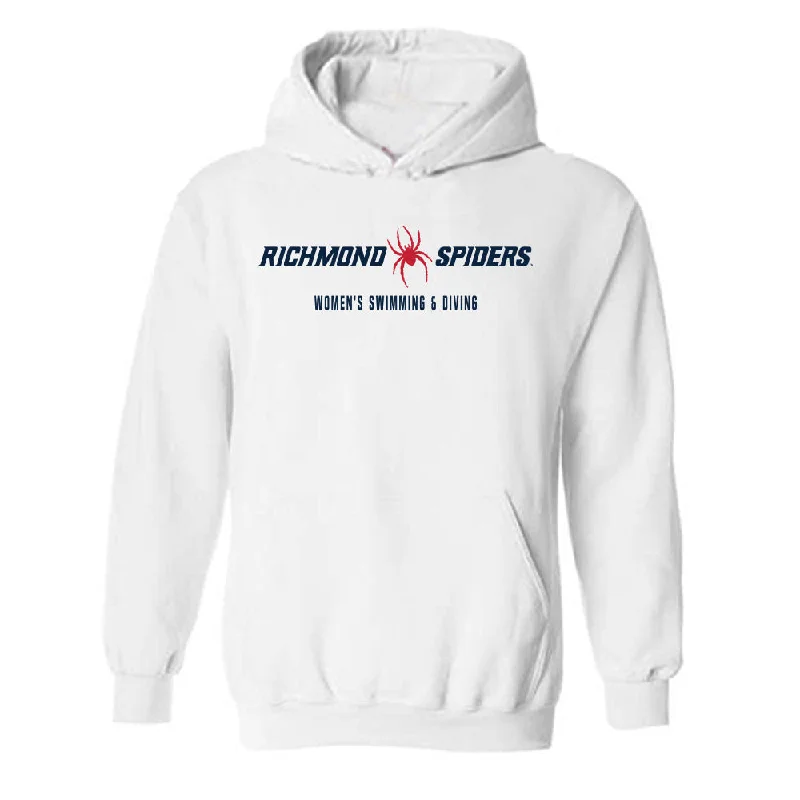 Richmond - NCAA Women's Swimming & Diving : Hannah Wieczorek - Hooded Sweatshirt Hoodie with Hem Applique Textured Unique Richmond - NCAA Women's Swimming & Diving : Hannah Wieczorek - Hooded Sweatshirt Hoodie with Hem Applique Textured Unique