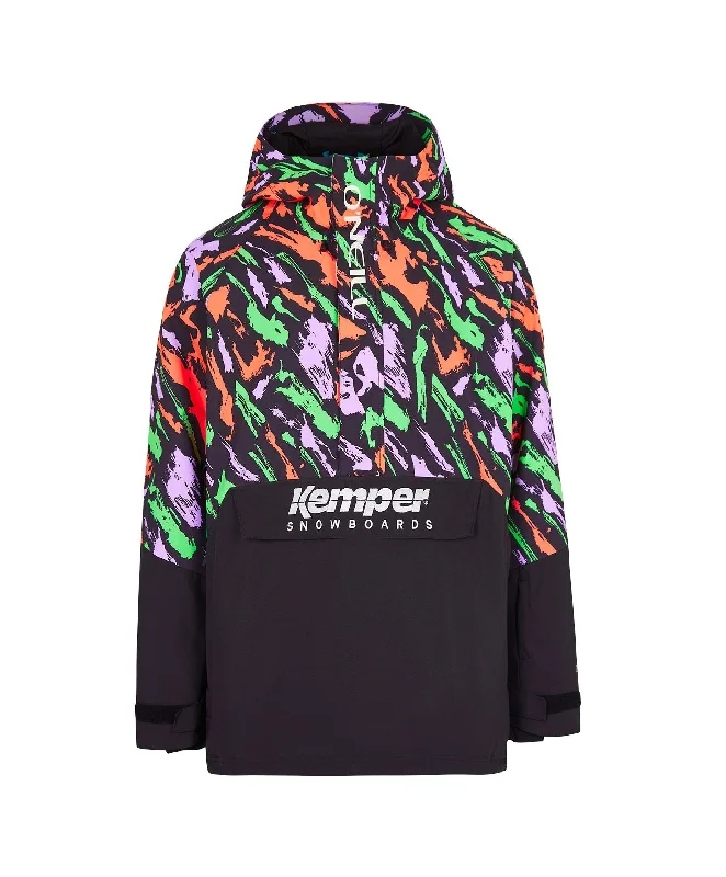 Men's O'Riginals Anorak Jacket Snow Jacket - Black Kemper Print Mesh Jacket Canvas Jacket Denim Jacket Men's O'Riginals Anorak Jacket Snow Jacket - Black Kemper Print Mesh Jacket Canvas Jacket Denim Jacket