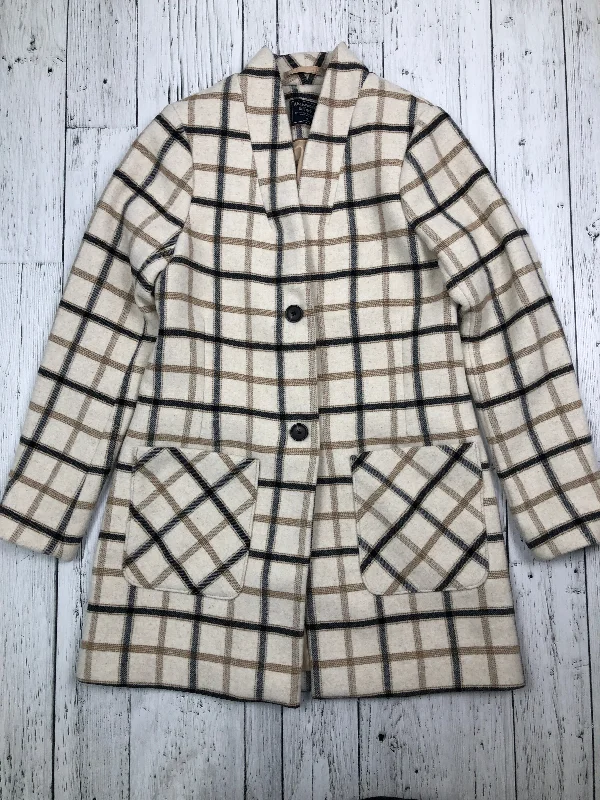 Abercrombie&Fitch beige plaid jacket - Hers M Wool Jacket Cashmere Jacket Tweed Jacket Abercrombie&Fitch beige plaid jacket - Hers M Wool Jacket Cashmere Jacket Tweed Jacket