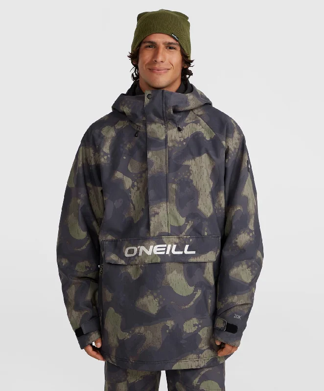 Men's O'Riginals Anorak Snow Jacket - Black Night Camo Faux Fur Fabric Real Fur Fabric Shearling Fabric Men's O'Riginals Anorak Snow Jacket - Black Night Camo Faux Fur Fabric Real Fur Fabric Shearling Fabric