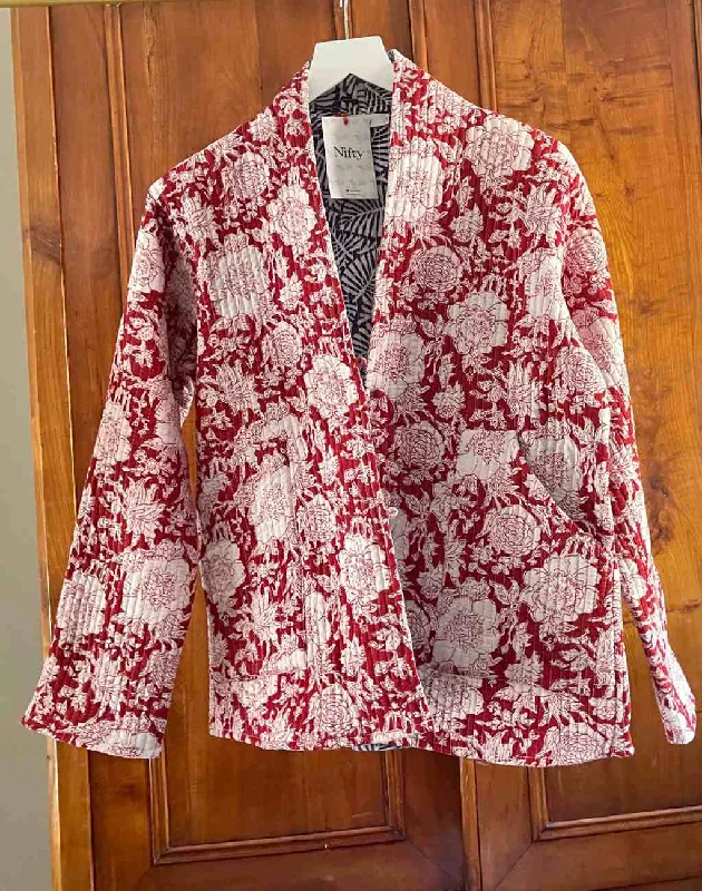 Hand Block Print Reversible Quilted Short Jacket Faux Fur Jacket Real Fur Jacket Shearling Jacket Hand Block Print Reversible Quilted Short Jacket Faux Fur Jacket Real Fur Jacket Shearling Jacket