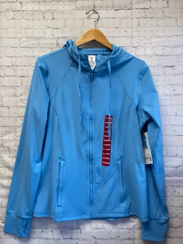 Size XL Ladies Blue MEMBER'S MARK Jacket Embroidered Jacket Appliqued Jacket Beaded Jacket Size XL Ladies Blue MEMBER'S MARK Jacket Embroidered Jacket Appliqued Jacket Beaded Jacket