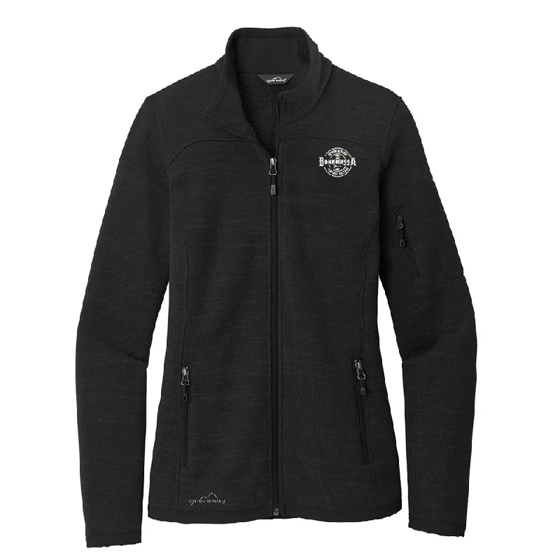 Authentic Blues Eddie Bauer Sweater Fleece Full-Zip (Women) Front Pockets Side Pockets Patch Pockets Authentic Blues Eddie Bauer Sweater Fleece Full-Zip (Women) Front Pockets Side Pockets Patch Pockets
