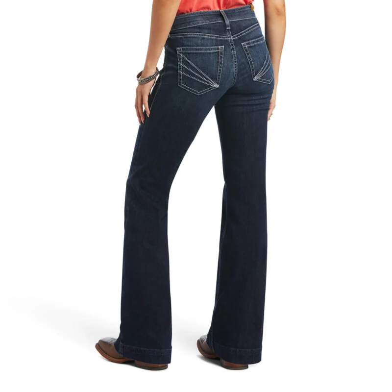 Ariat® Ladies Aisha Perfect Rise Missouri Trouser Jeans 10040806 Wide Leg Loose Fit Mid Waist Ariat® Ladies Aisha Perfect Rise Missouri Trouser Jeans 10040806 Wide Leg Loose Fit Mid Waist