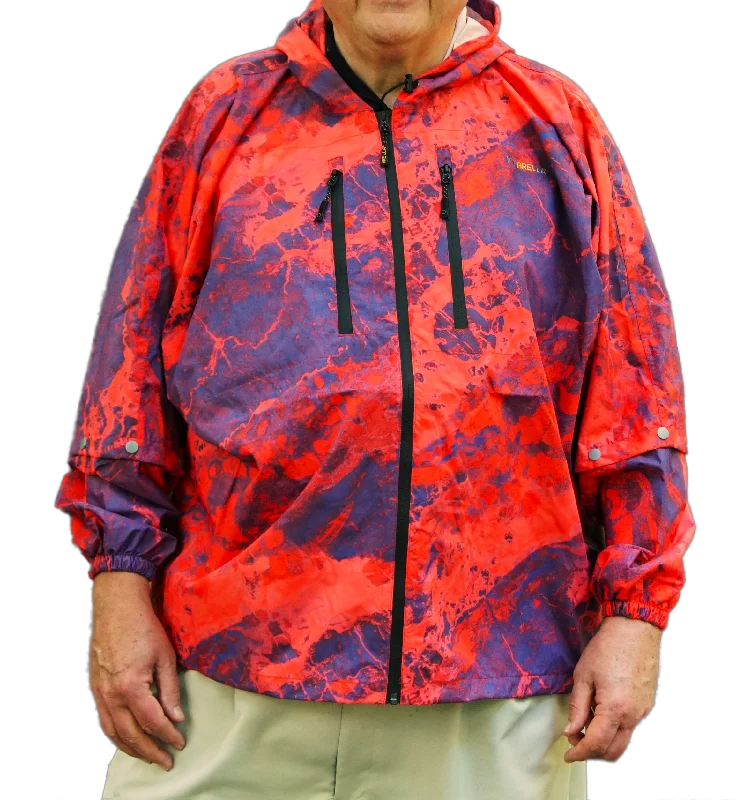 Brella 2015 Red Blue Unisex Rain Jacket Zippered Jacket Buttoned Jacket Snapped Jacket Brella 2015 Red Blue Unisex Rain Jacket Zippered Jacket Buttoned Jacket Snapped Jacket