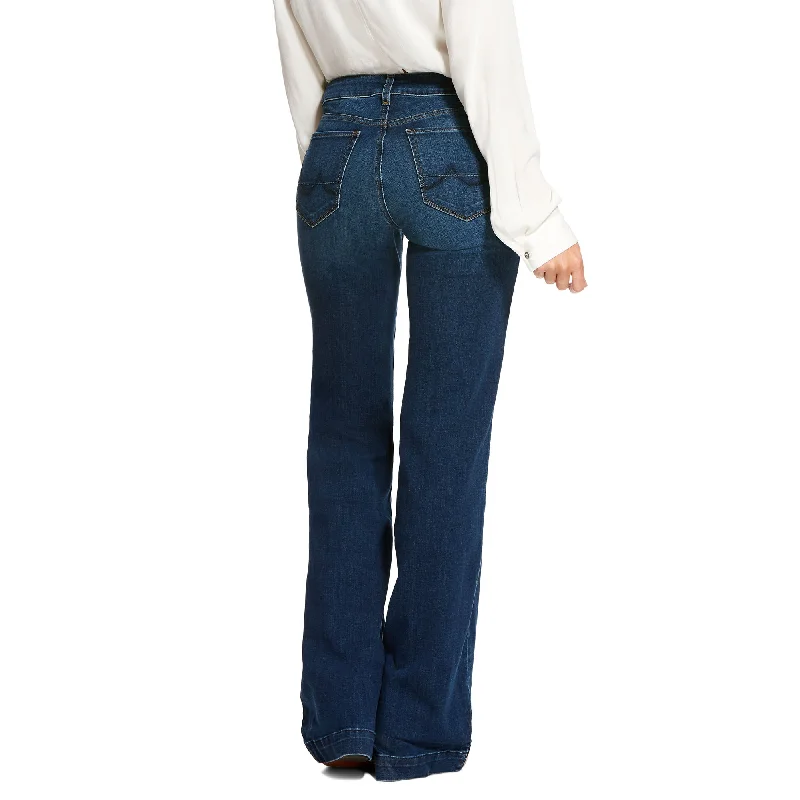 Ariat® Ladies Ultra Stretch Mid Rise Kelsea Trouser Jeans 10027695 Trousers Custom Made Ariat® Ladies Ultra Stretch Mid Rise Kelsea Trouser Jeans 10027695 Trousers Custom Made