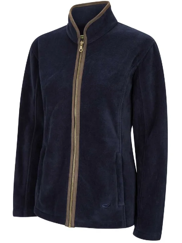 HOGGS OF FIFE Stenton Technical Fleece Jacket - Ladies - Midnight Navy Oversized Jacket Tailored Jacket Straight Jacket HOGGS OF FIFE Stenton Technical Fleece Jacket - Ladies - Midnight Navy Oversized Jacket Tailored Jacket Straight Jacket