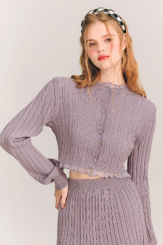 Cropped Mock-Neck Knit Sweater and Mini Skirt GRO0008 Cashmere Blend Cotton Blend Poly Blend Cropped Mock-Neck Knit Sweater and Mini Skirt GRO0008 Cashmere Blend Cotton Blend Poly Blend