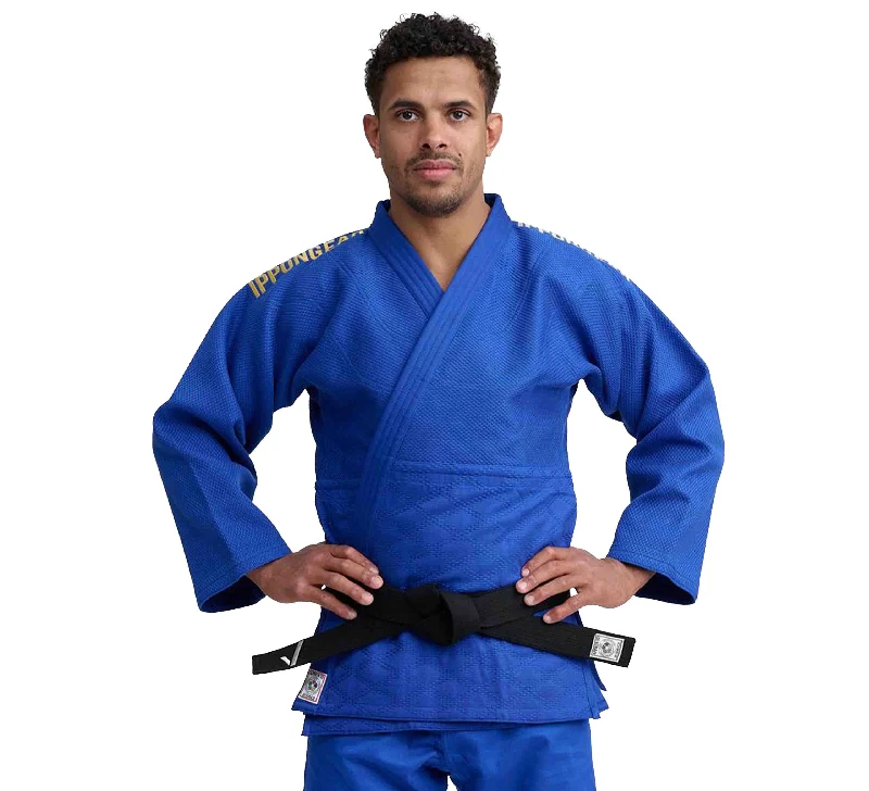 Ippon Gear IJF Legends 2 Blue (Jacket Only) Denim Jacket Leather Jacket Suede Jacket Ippon Gear IJF Legends 2 Blue (Jacket Only) Denim Jacket Leather Jacket Suede Jacket