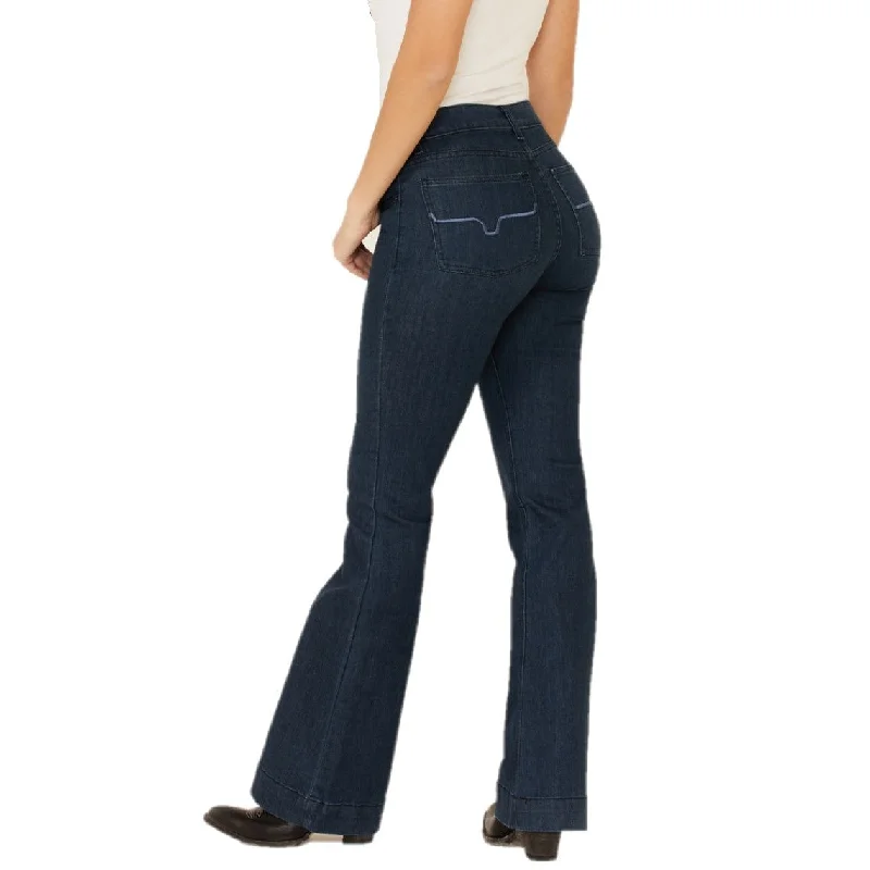 Kimes Ranch Ladies Lola Mid-Rise Trouser Dark Indigo Jeans WJ-71571 Trousers Sale Discount Kimes Ranch Ladies Lola Mid-Rise Trouser Dark Indigo Jeans WJ-71571 Trousers Sale Discount