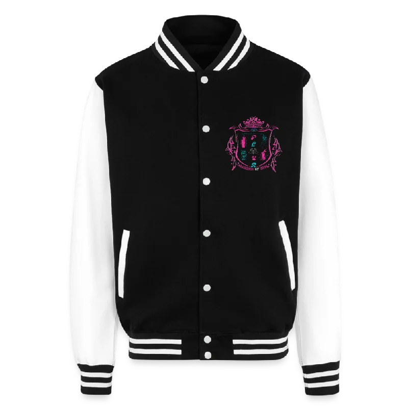 Dash of Feral PLUR U Heavyweight Letterman Jacket Appliqued Jacket Beaded Jacket Sequined Jacket Dash of Feral PLUR U Heavyweight Letterman Jacket Appliqued Jacket Beaded Jacket Sequined Jacket