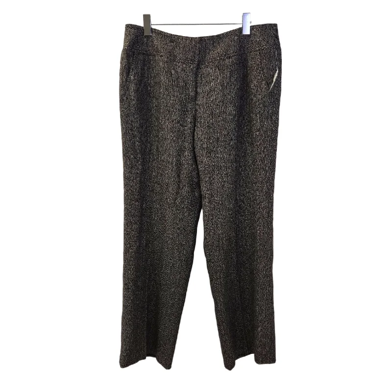 NWT Talbots Wool Blend Chevron Print Trouser Pants Size 14 Petite Trousers Canvas Durable NWT Talbots Wool Blend Chevron Print Trouser Pants Size 14 Petite Trousers Canvas Durable