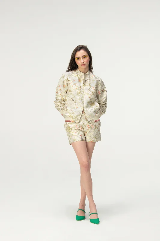 Rainforest Janbaaz Bomber Jacket Ivory Silk Brocade Herringbone Jacket Checkered Jacket Solid Jacket Rainforest Janbaaz Bomber Jacket Ivory Silk Brocade Herringbone Jacket Checkered Jacket Solid Jacket