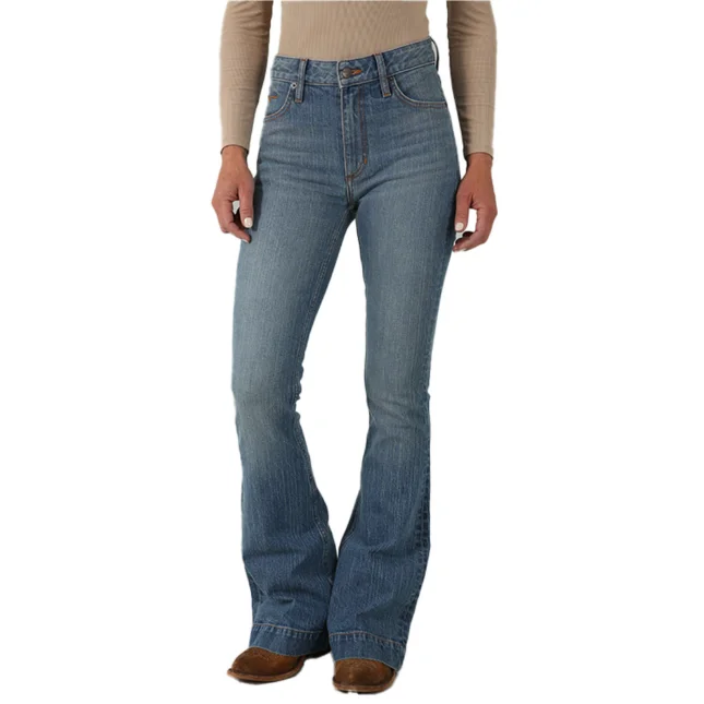 Kimes Ranch Ladies Jennifer Mid Wash Denim Trouser Jeans WJE0000008-BL036 Trousers Timeless Classic Kimes Ranch Ladies Jennifer Mid Wash Denim Trouser Jeans WJE0000008-BL036 Trousers Timeless Classic